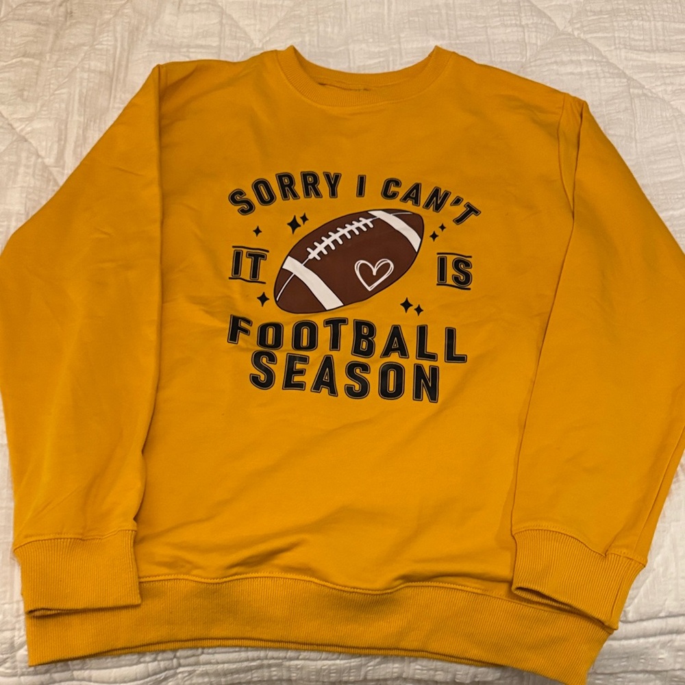 Football Sweatshirt, size medium